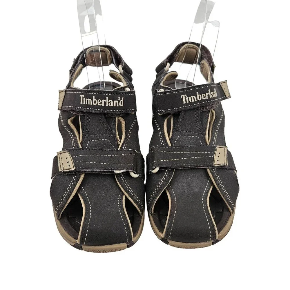 Timberland Shoes Youth Boys 3 Brown Mad River 2 Strap Sport Outdoor Sandals
